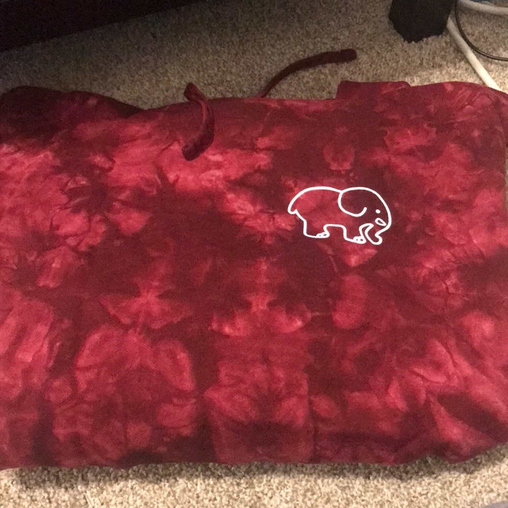 Maroon beautiful ivory Ella Hoodie